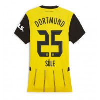 Camisa de Futebol Borussia Dortmund Niklas Sule #25 Equipamento Principal Mulheres 2024-25 Manga Curta